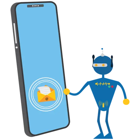 Entre em contato conosco e-mail telefone  Ilustração