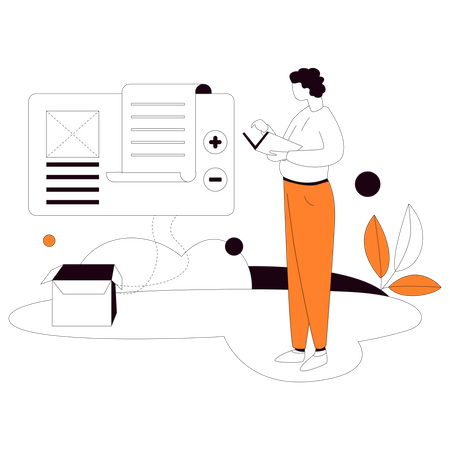 Content Moderation Illustration