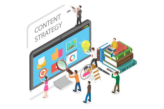 Content Strategy  Illustration