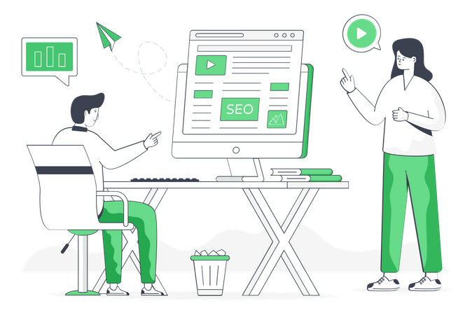 Conteúdo seo  Ilustração