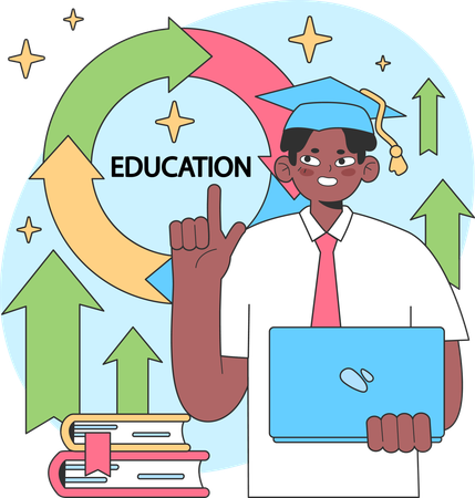 Business education  Illustration