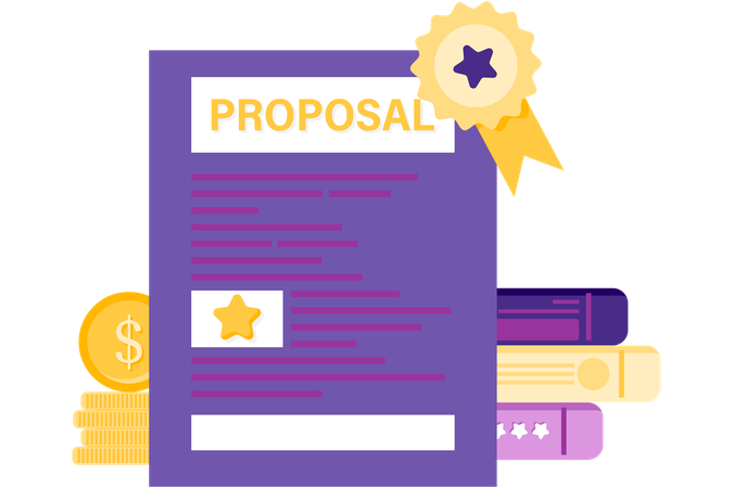 Contract proposal sheet  Illustration