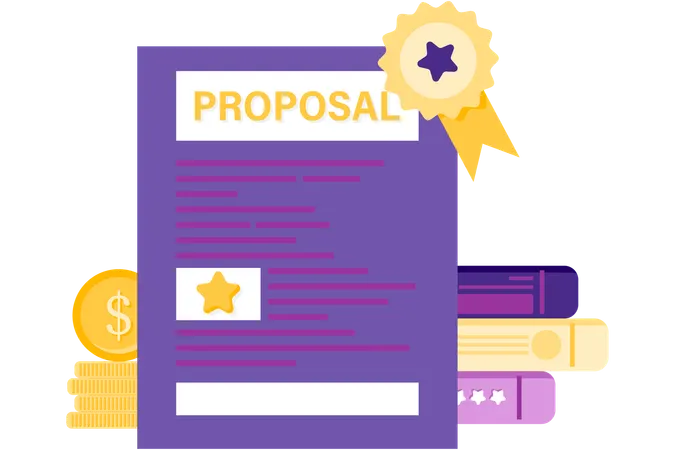 Contract proposal sheet  Illustration