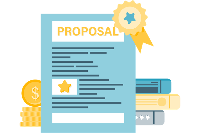 Contract proposal sheet  Illustration
