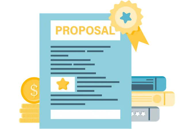 Contract proposal sheet  Illustration