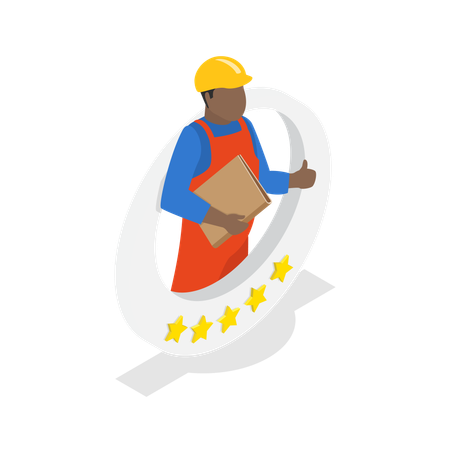 Contractor Rating  Illustration