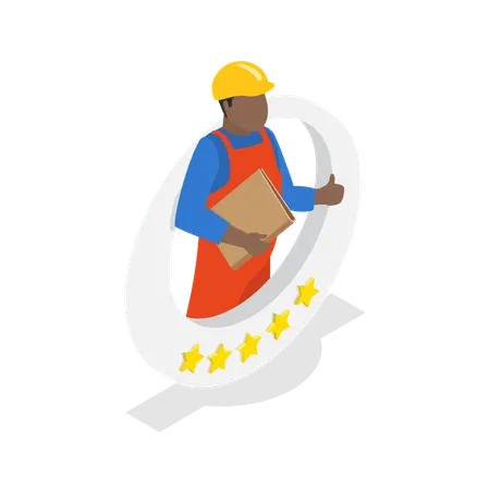 Contractor Rating  Illustration