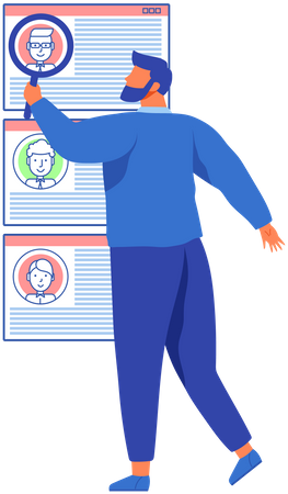 Contratación de negocios  Ilustración