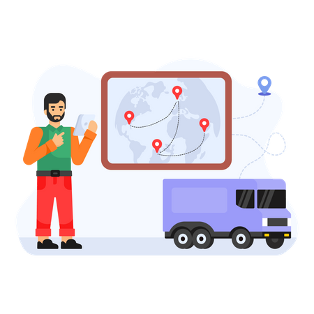 Control de exportación  Ilustración