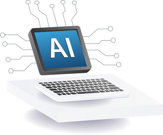 Control de la tecnología de inteligencia artificial  Ilustración