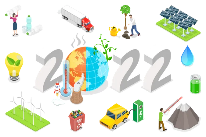 Control ecológico en 2022  Ilustración