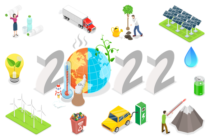 Control ecológico en 2022  Ilustración