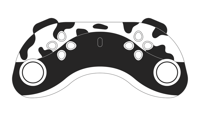 Controller joystick  Illustration