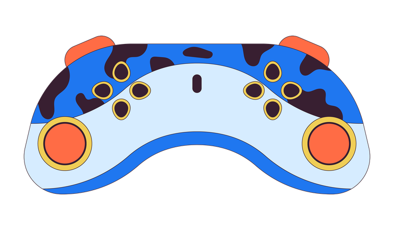 Controller joystick  Illustration