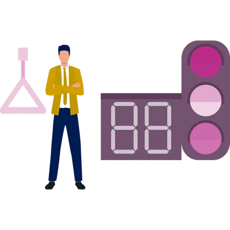 Controllore dei semafori  Illustration