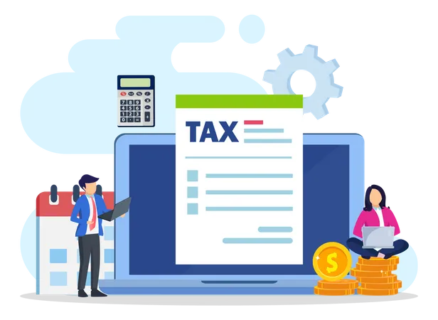 Convenient Tax Payment  Illustration