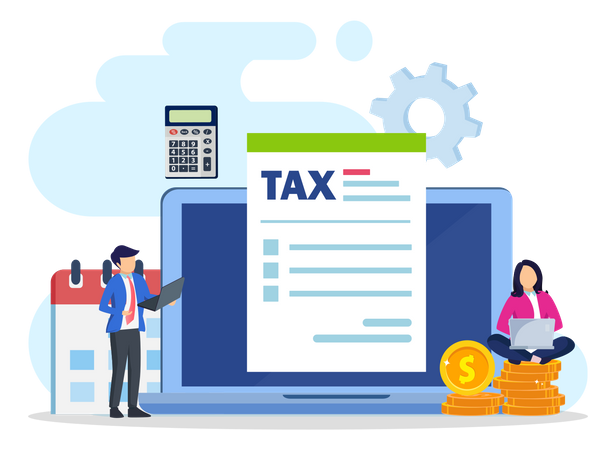 Convenient Tax Payment  Illustration