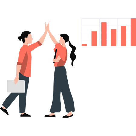 Conversa de negócios entre funcionários da empresa  Ilustração