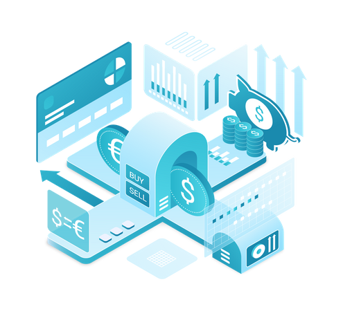 Conversión de dinero  Illustration
