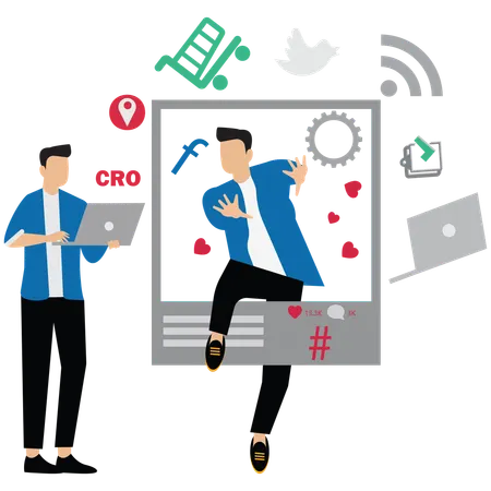 Conversion Rate Optimization  Illustration