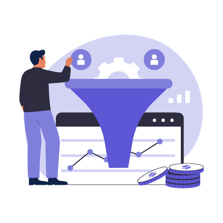 Conversion rate optimize  Illustration