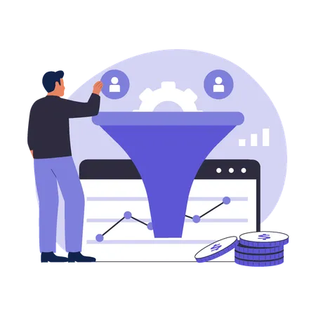 Conversion rate optimize  Illustration