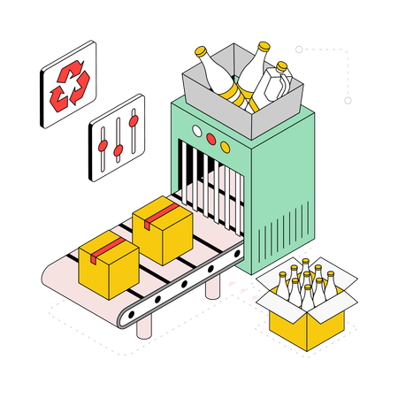 Conveyor Belt  Illustration