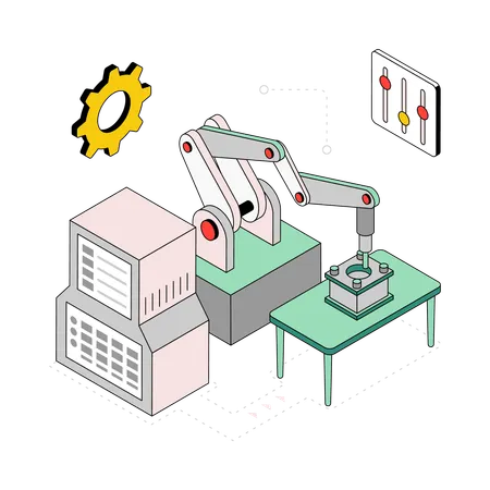 Conveyor Belt  Illustration