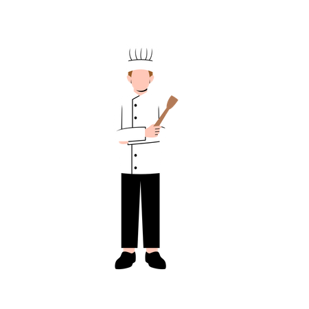 Cook male  Illustration