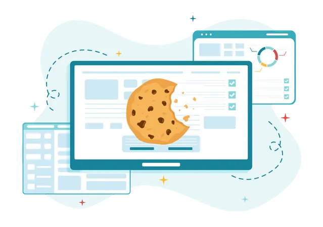 Cookies Internet  Illustration