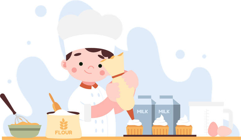 Cooking Class Extracurricular  イラスト