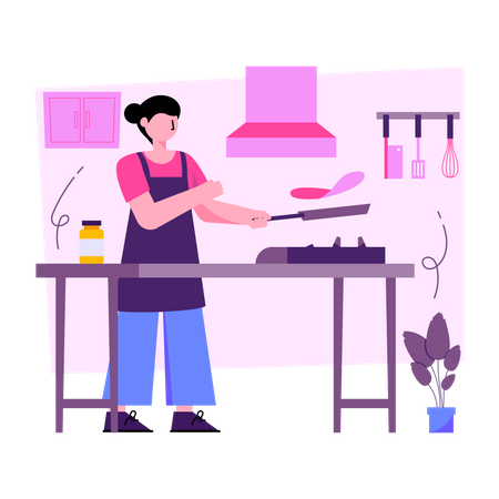 Cooking  Illustration