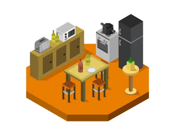 Cooking point Illustration
