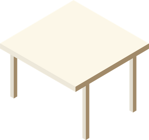 Cooking table Illustration