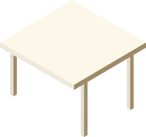 Cooking table  Illustration