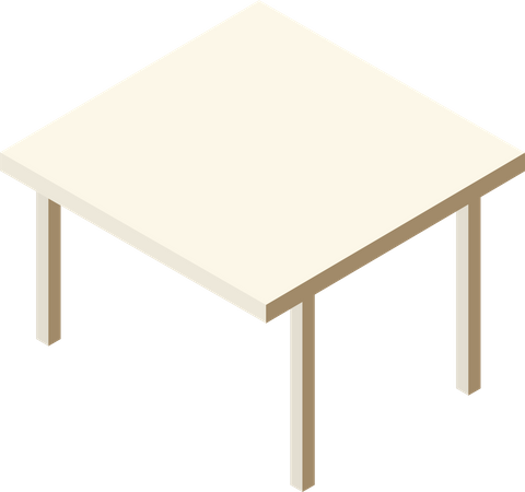 Cooking table  Illustration