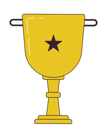 Taça Troféu Estrela  Ilustração