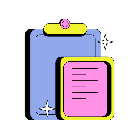 Copy Clipboard  Illustration