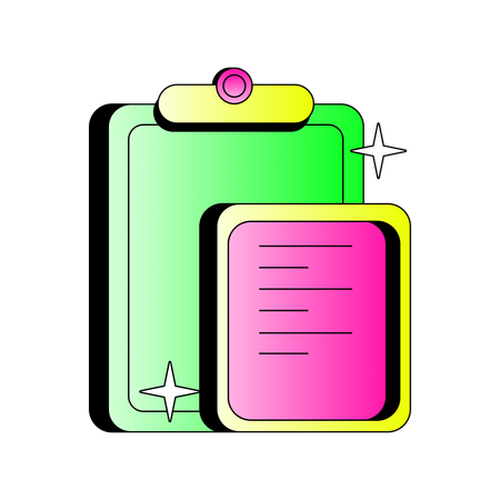 Copy Clipboard  Illustration