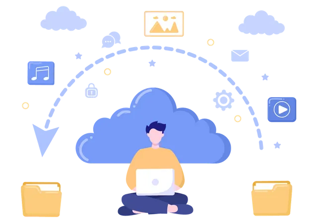 Copying files to Storage  Illustration