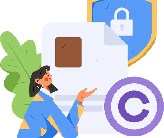 Copyright Compliance  Illustration