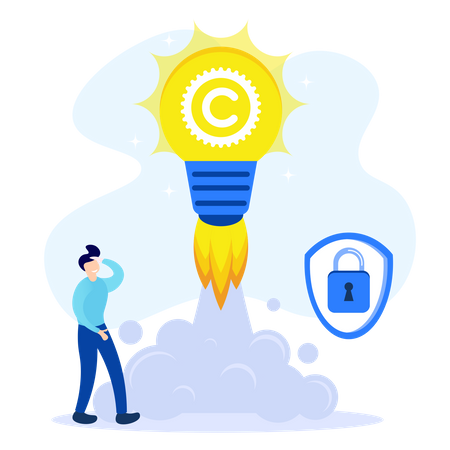 Copyright Idea  Illustration