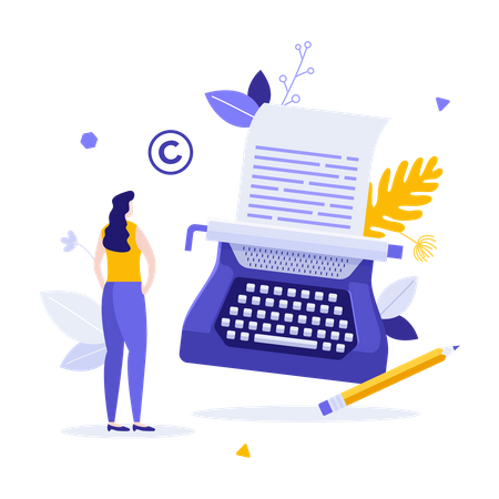 Copywriting  Illustration