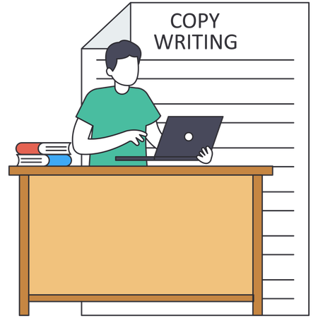 Copywriting  Illustration