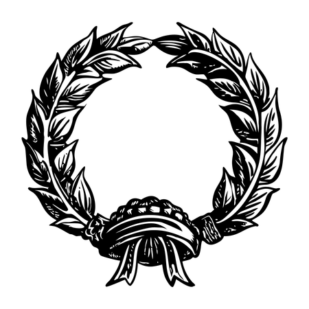 Coroa de louros  Ilustração