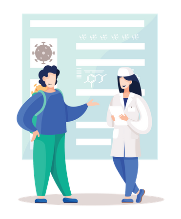 Coronavirus Precautions  Illustration