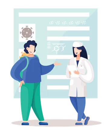 Coronavirus Precautions  Illustration