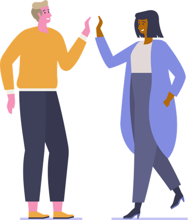 Corporate Greeting  イラスト