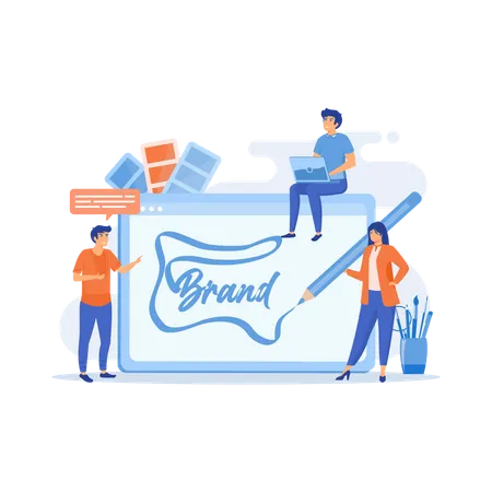 Corporate identity  Illustration