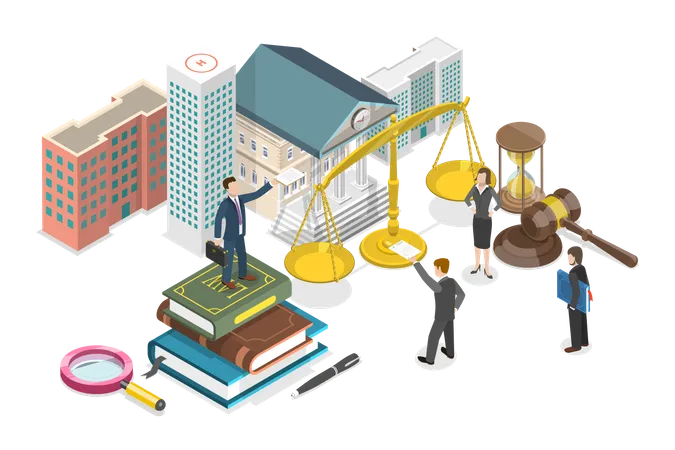 Corporate Law  Illustration